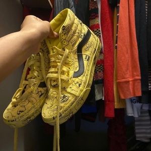 Vans Charlie Brown Collab Hi-Top *WORN*